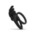 Kép 8/15 - Easytoys Share Ring - vibrációs pénisz- és heregyűrű (fekete)
