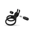 Kép 12/15 - Easytoys Share Ring - vibrációs pénisz- és heregyűrű (fekete)