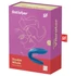 Kép 2/14 - Satisfyer Double Whale - 2 motoros párvibrátor (kék)