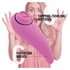 Kép 4/7 - FEELZTOYS Femmegasm - akkus 2in1 csikló vibrátor (pink)