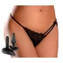 Kép 2/17 - HOOKUP Bowtie Bikini - akkus vibrációs bugyi szett (fekete)
