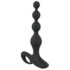 Kép 1/25 - Black Velvet - akkus, vízálló, gyöngyös anál vibrátor (fekete)
