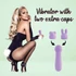 Kép 2/9 - FEELZTOYS Mister bunny - mini masszírozó vibrátor szett (lila)